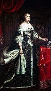 Charles Beaubrun Anne d'Autriche en costume royal Germany oil painting artist